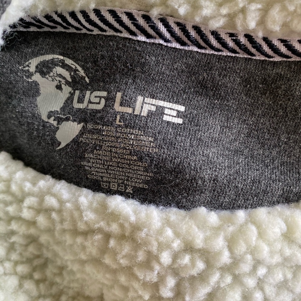 US LIFE kids hooded jacket